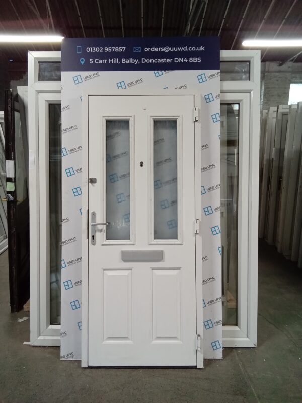 Used Blue Composite Front Door 880mm x 2035mm 0091 - Image 3