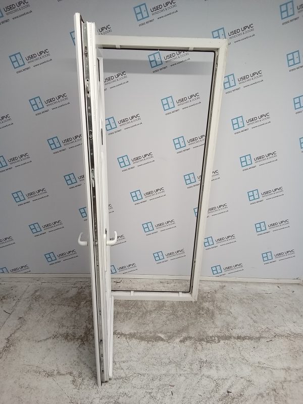 Used White Upvc Front Door 850mm x 2050mm 0086 - Image 3