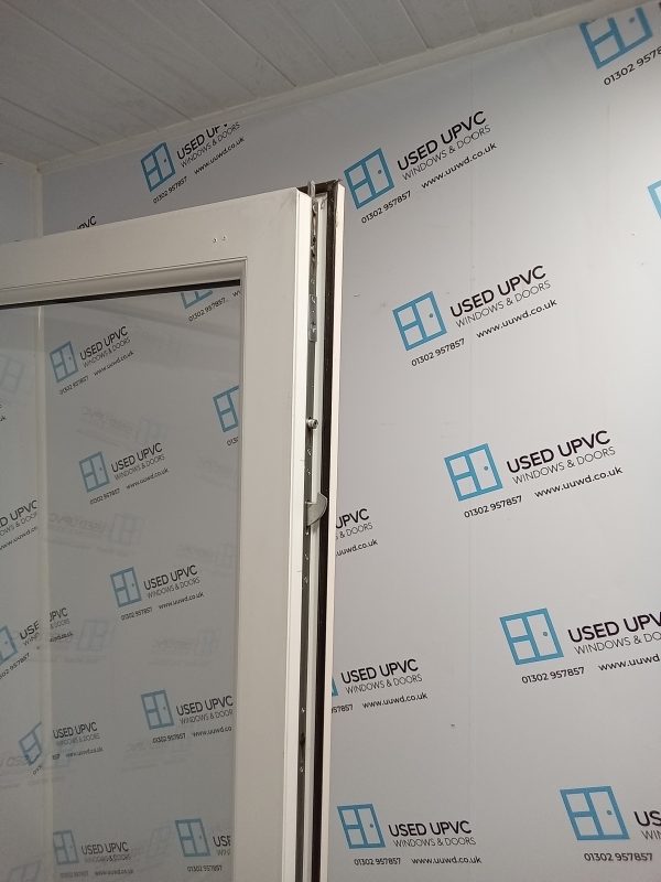 Used Cream Upvc French Doors 1790mm x 2060mm EA6 - Image 4