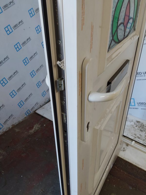 Brand New White Upvc Front Door And Toplight 910mm x 2460mm ND81 - Image 5