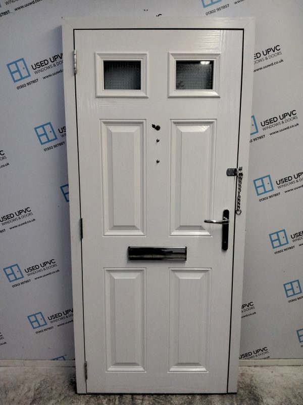 Used Anthracite Grey Composite Front Door 900mm x 1960mm C1044 - Image 2