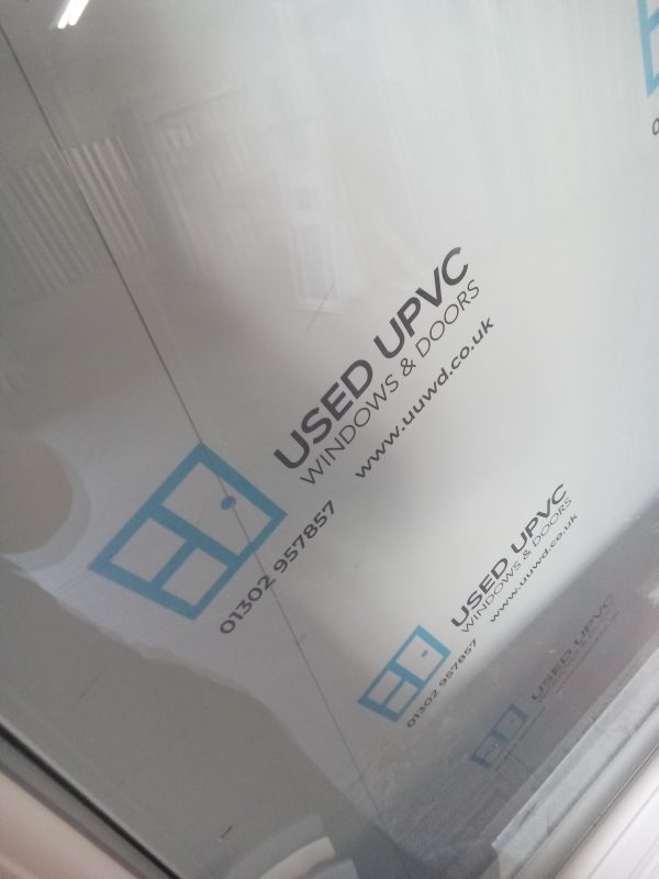 Used White Upvc Back Door (outwards opening) 925mm x 2025mm 0398 - Image 9