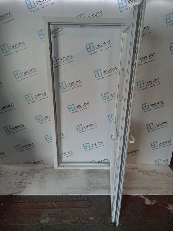 Used White Upvc Back Door (outwards opening) 925mm x 2025mm 0398 - Image 2