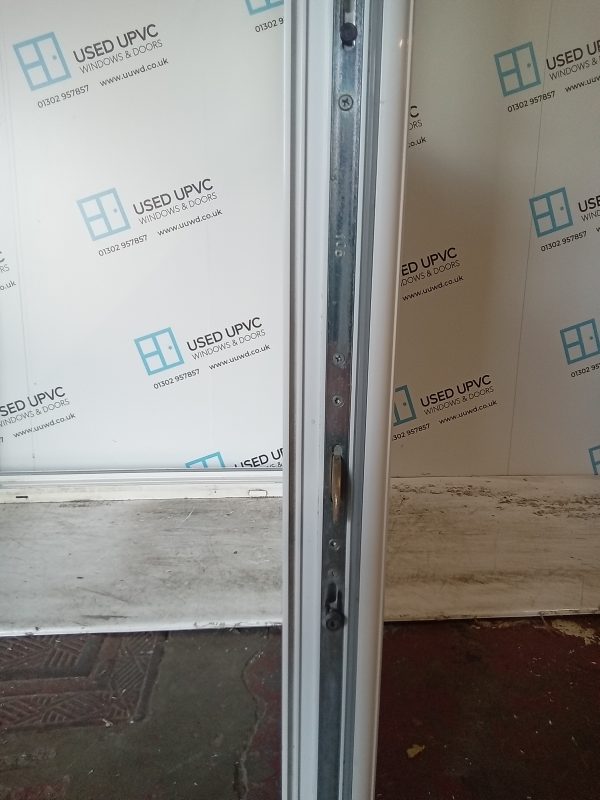 Used White Upvc Back Door (outwards opening) 925mm x 2025mm 0398 - Image 5