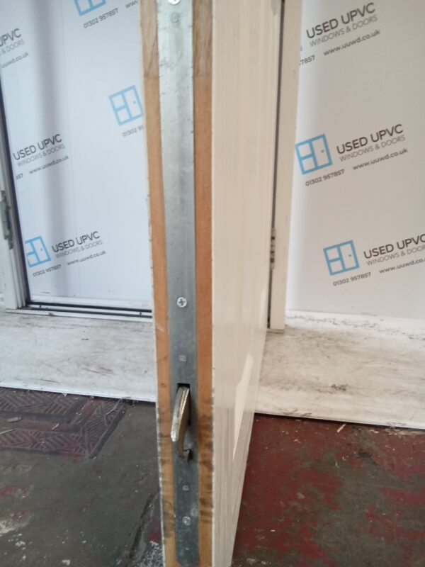 Used White Composite Front Door 870mm x 2000mm C9D44 - Image 10