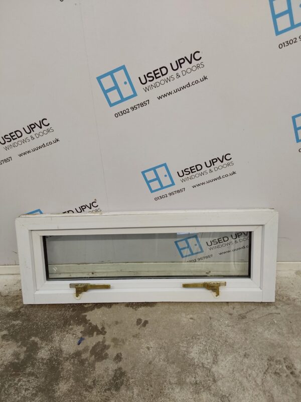 Used White Upvc Window 915mm x 320mm W0223 - Image 2