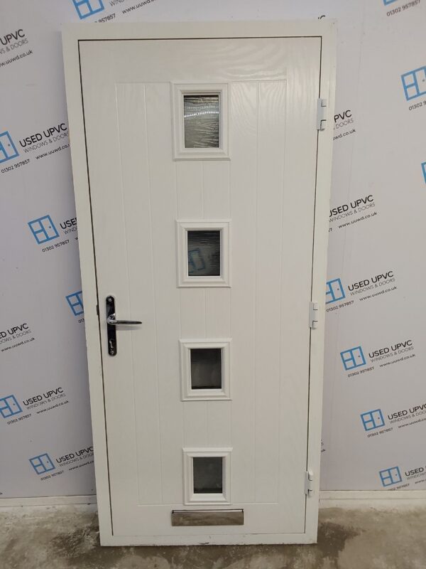 Used Anthracite Grey Composite Front Door 925mm x 2040mm 0006 - Image 2