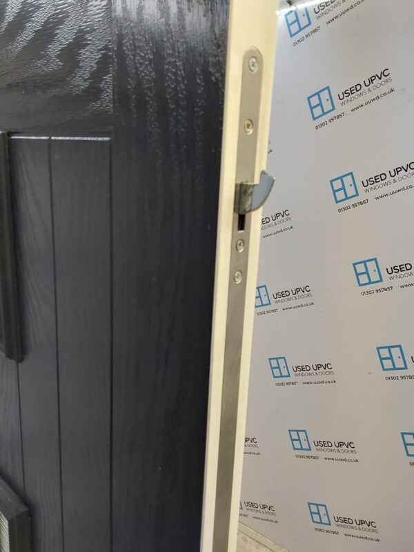 Used Anthracite Grey Composite Front Door 925mm x 2040mm 0006 - Image 6