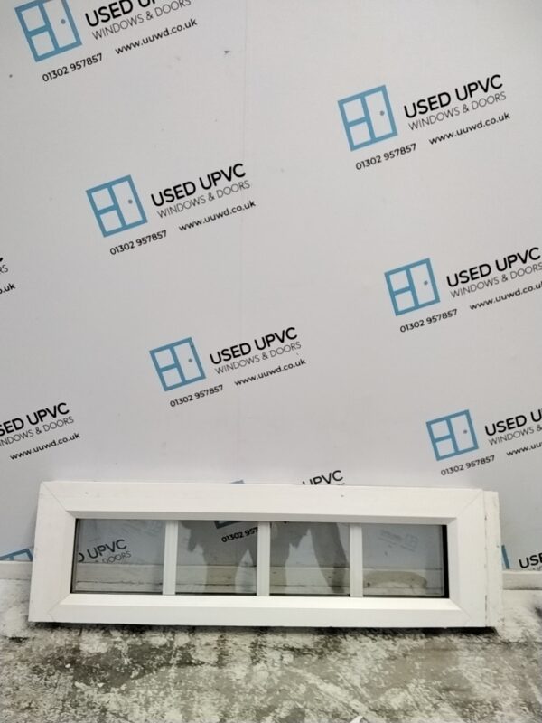 Used White Upvc window 930mm x 265mm (Reduce to 900mm) W0420