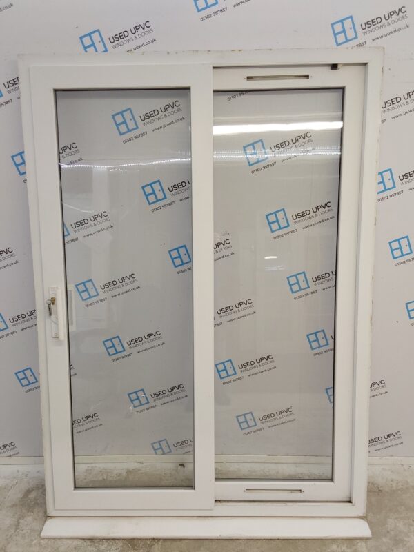 Used White Upvc Sliding Patio Doors 1490mm x 2090mm EA3