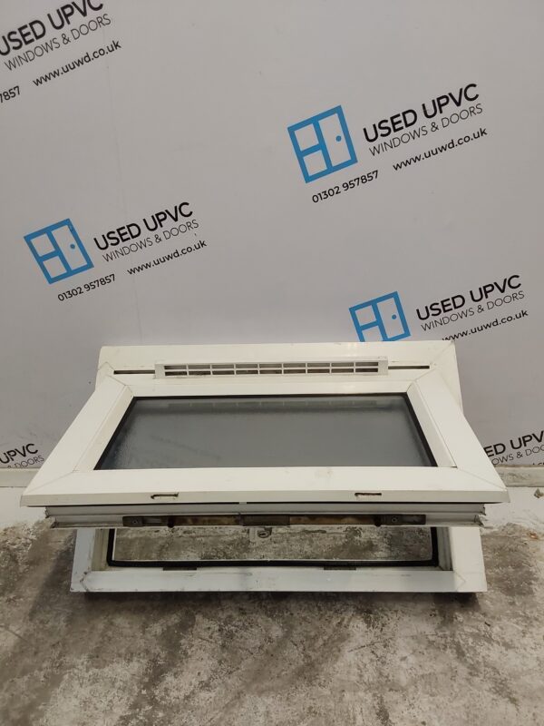 Used White Upvc Window 645mm x 415mm W0414 - Image 3