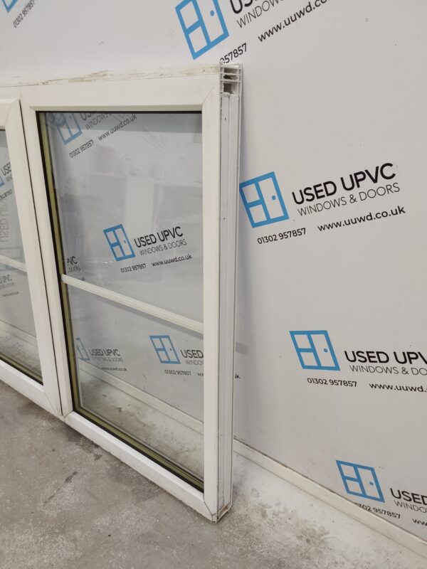 Used White Upvc Window 1205mm x 1000mm (reduce to 980mm) C5052 - Image 4
