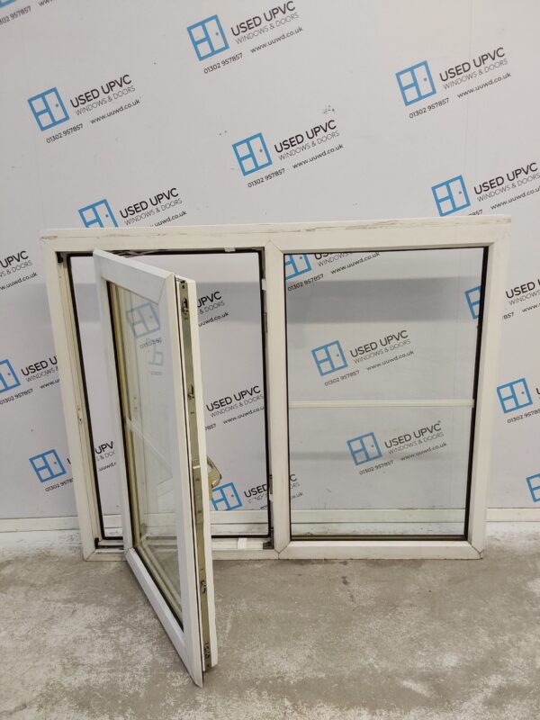 Used White Upvc Window 1205mm x 1000mm (reduce to 980mm) C5052 - Image 3