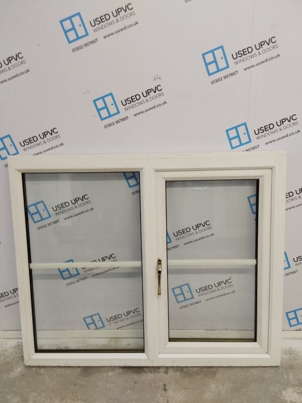 Used White Upvc Window 1205mm x 1000mm (reduce to 980mm) C5052 - Image 2
