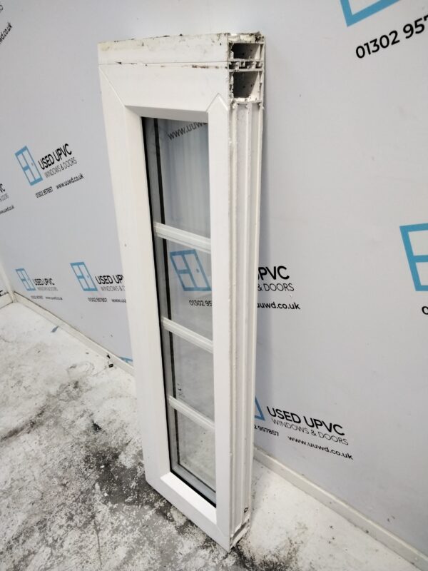 Used White Upvc window 930mm x 265mm (Reduce to 900mm) W0420 - Image 2