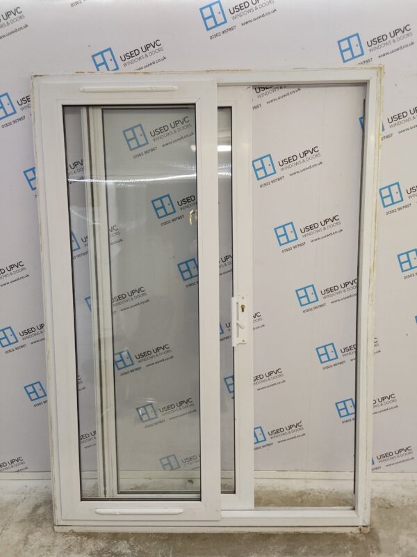 Used White Upvc Sliding Patio Doors 1490mm x 2090mm EA3 - Image 3