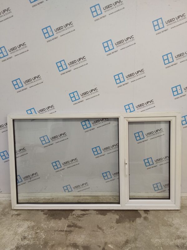 Used White Upvc Window 1800mm x 1025mm C5011 - Image 2