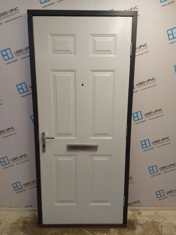 Brand New Light Duck Egg Blue Composite Front Door 935mm x 2095mm ND74 - Image 2