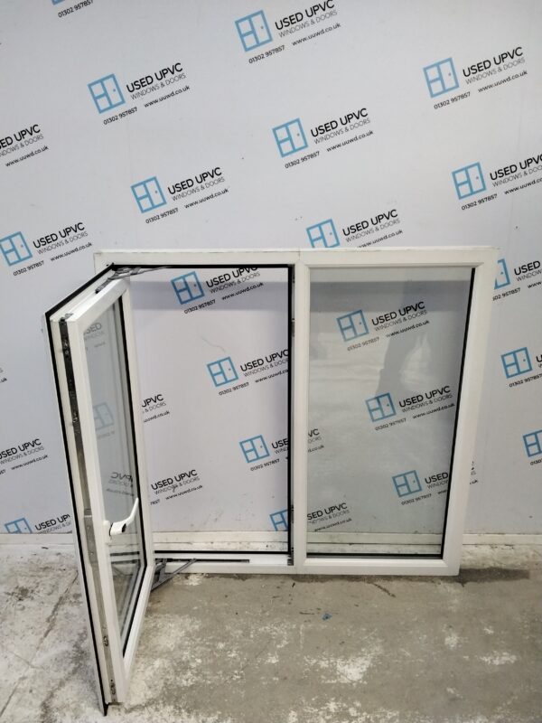 Used White Upvc window 1200mm x 1170mm LW0100 - Image 2