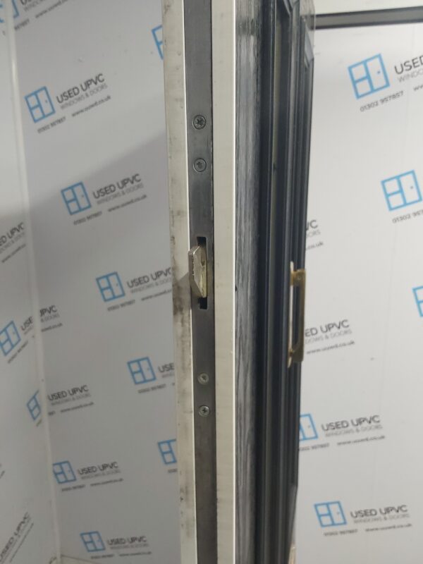 Used Black Composite Front Door 925mm x 2035mm C1D067 - Image 4