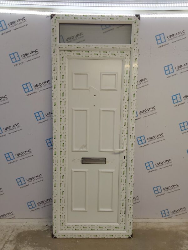 Brand New White Upvc Front Door And Toplight (Outwards Opening) 875mm x 2350mm ND52 - Image 6