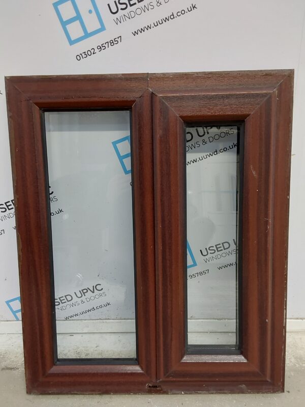 Used Woodgrain Upvc Window 645mm x 770mm W0050