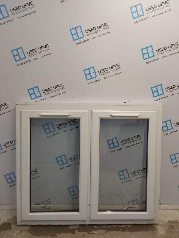 Used White Upvc Window 1220mm x 1050mm (Reduce To 1030mm) LW0139