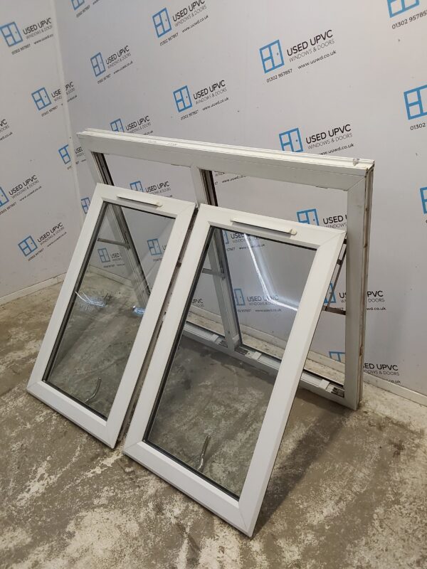 Used White Upvc Window 1220mm x 1050mm (Reduce To 1030mm) LW0139 - Image 3