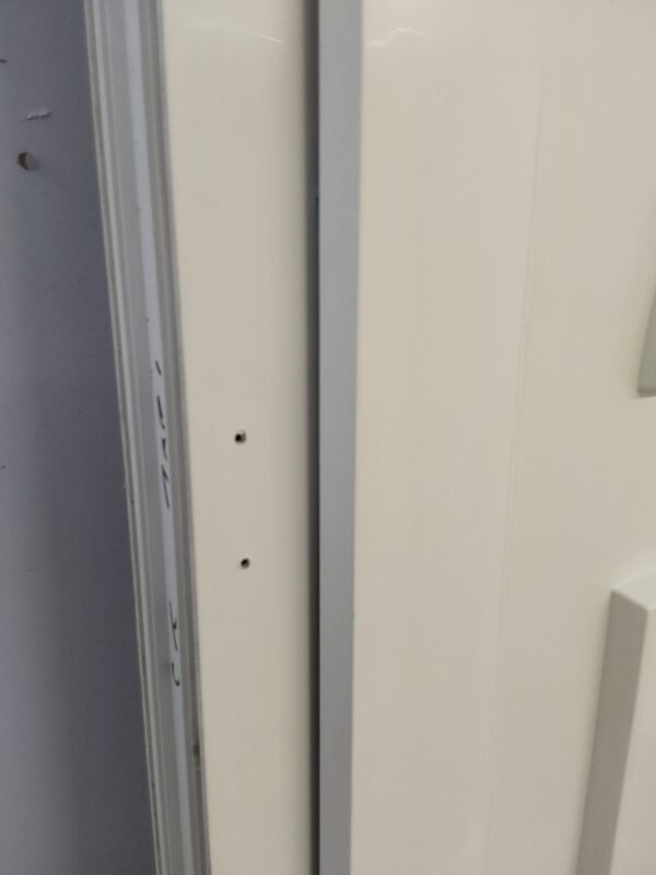 Used White Upvc Back Door And Toplight 920mm x 2290mm 0201 - Image 5