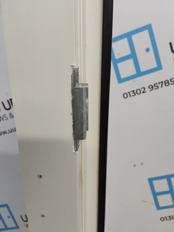 Used White Upvc Back Door And Toplight 920mm x 2290mm 0201 - Image 7