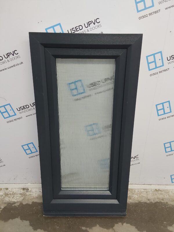 Used Anthracite Grey Upvc Tilt And Turn Window 590mm x 1205mm W0449