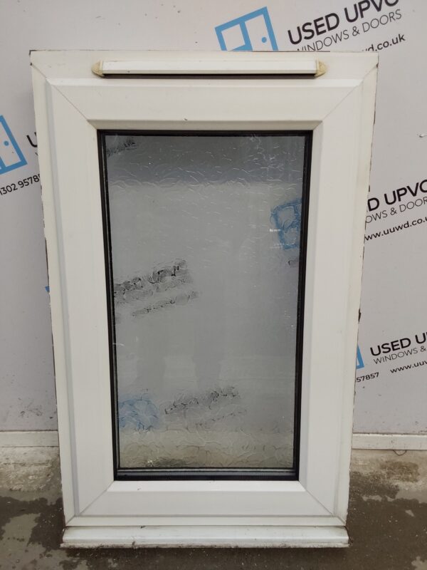 Used White Upvc Window 545mm x 875mm C2B058