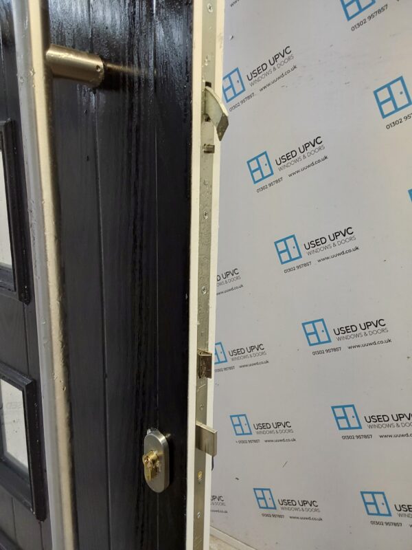 Used Black Composite Front Door 925mm x 2095mm 0685 - Image 4