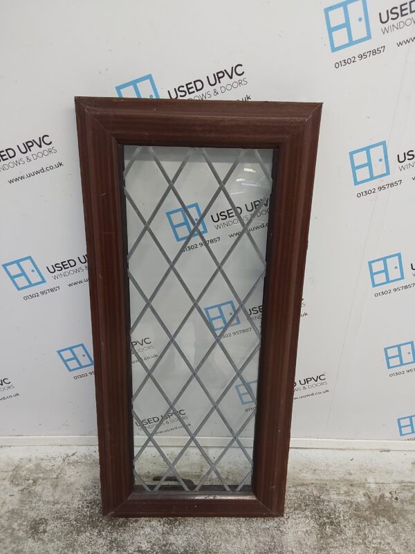 Used Woodgrain Upvc Window 565mm x 1215mm C2B084