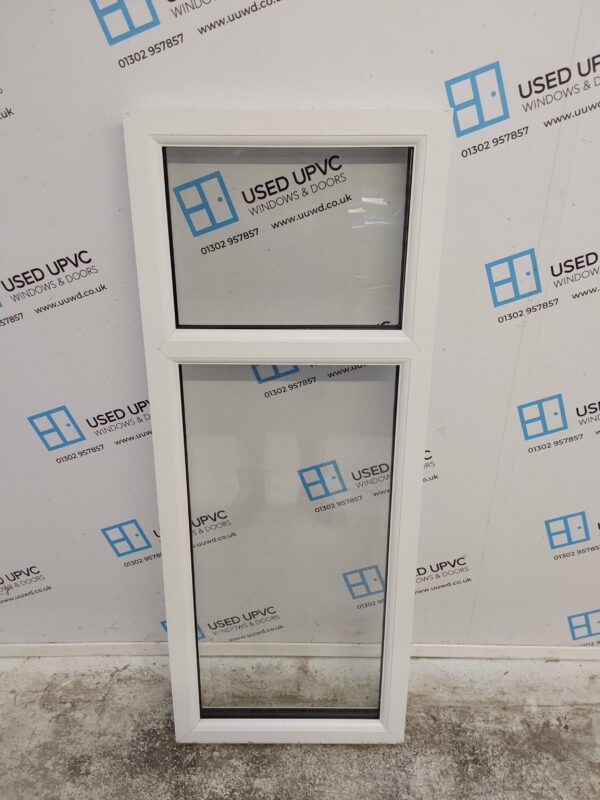 Used White Upvc Window 535mm x 1360mm C2B085