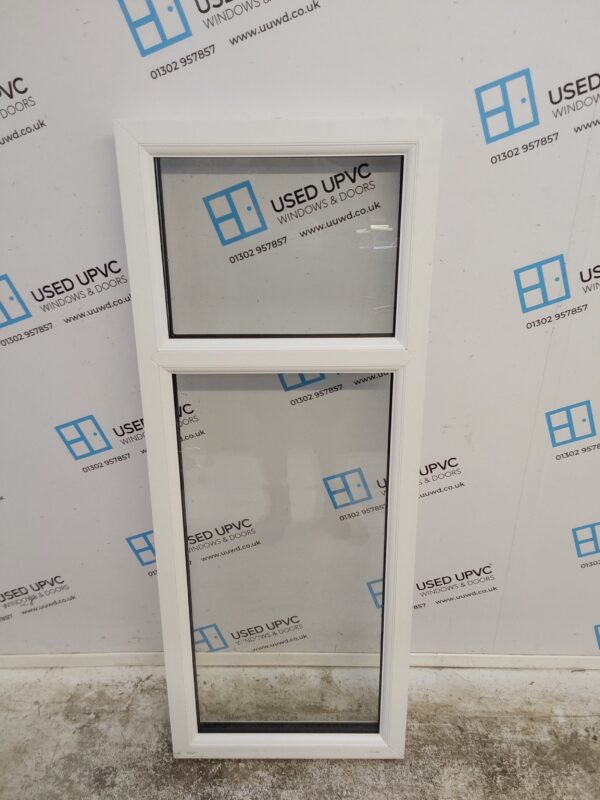 Used White Upvc Window 535mm x 1360mm C2B085 - Image 2