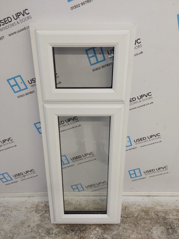 Used White Upvc Window 525mm x 1360mm C2B088