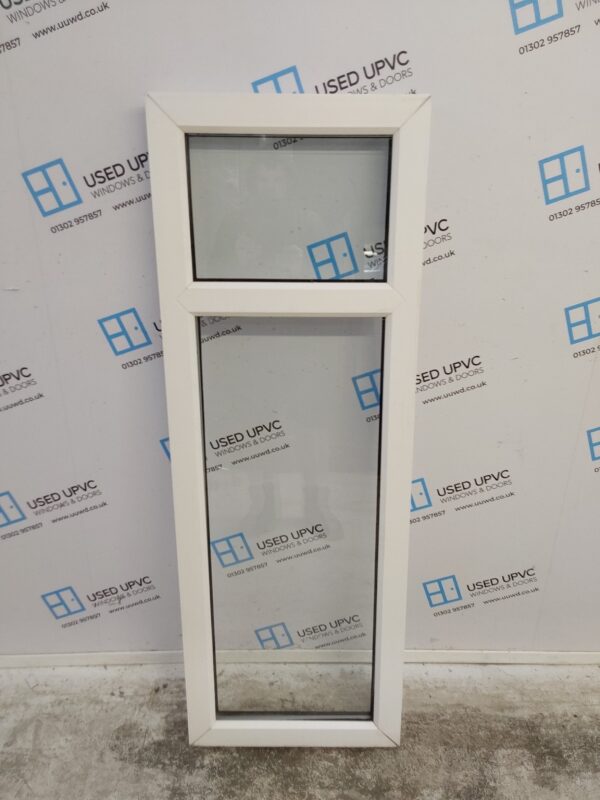 Used White Upvc Window 535mm x 1515mm C4W092