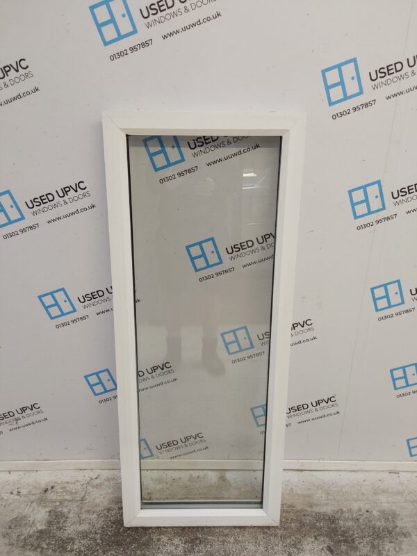 Used White Upvc Window 520mm x 1300mm C4W061