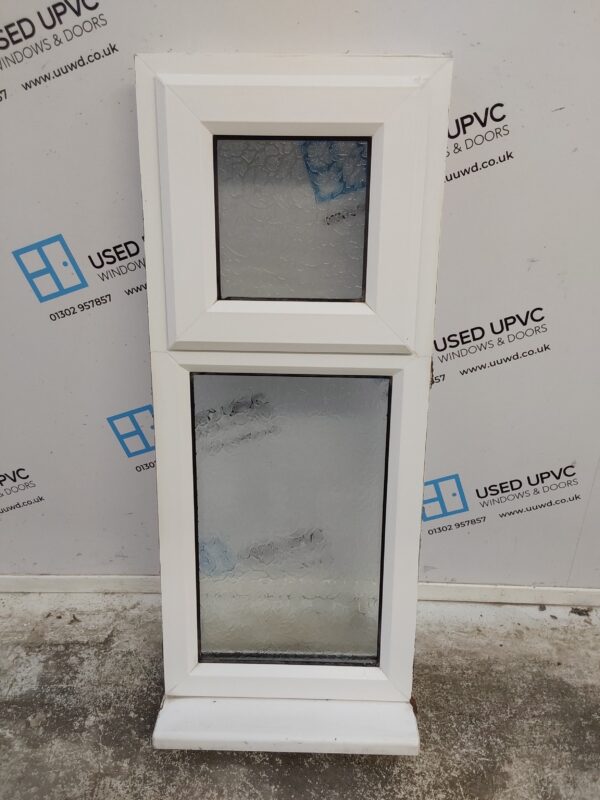 Used White Upvc Window 425mm x 1040mm W0092