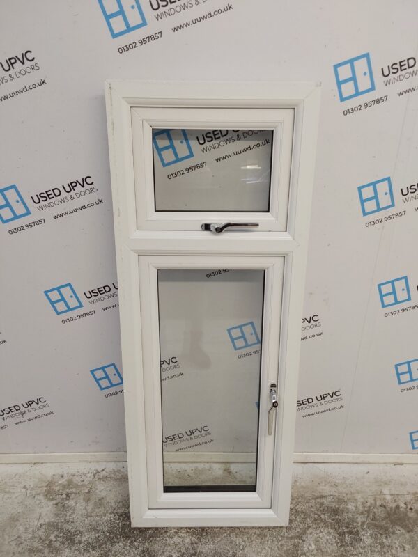 Used White Upvc Window 520mm x 1360mm C2128 - Image 4