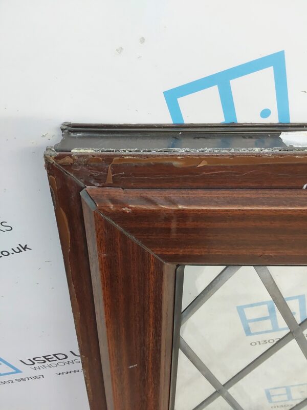 Used Woodgrain Upvc Window 565mm x 1215mm C2B084 - Image 11