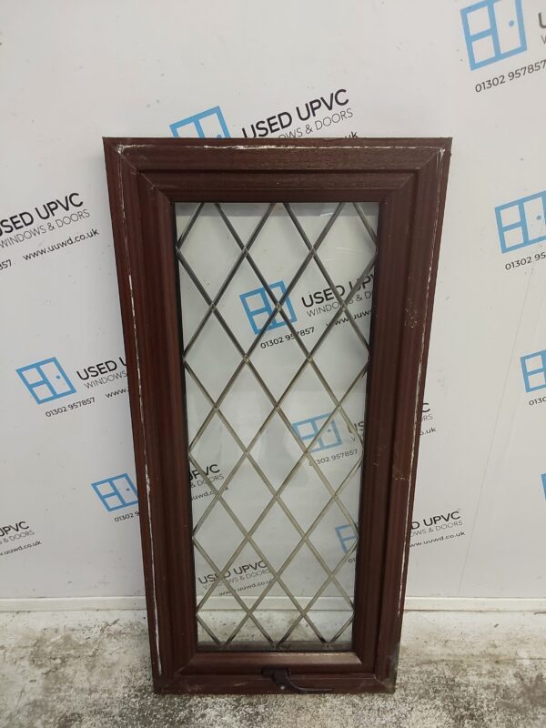 Used Woodgrain Upvc Window 565mm x 1215mm C2B084 - Image 4