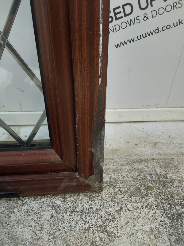 Used Woodgrain Upvc Window 565mm x 1215mm C2B084 - Image 7