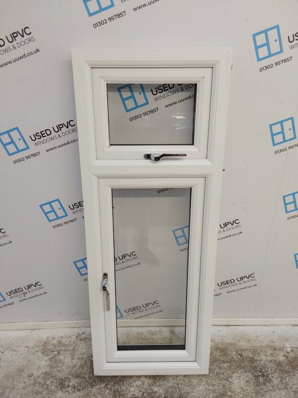 Used White Upvc Window 525mm x 1360mm C2B088 - Image 3