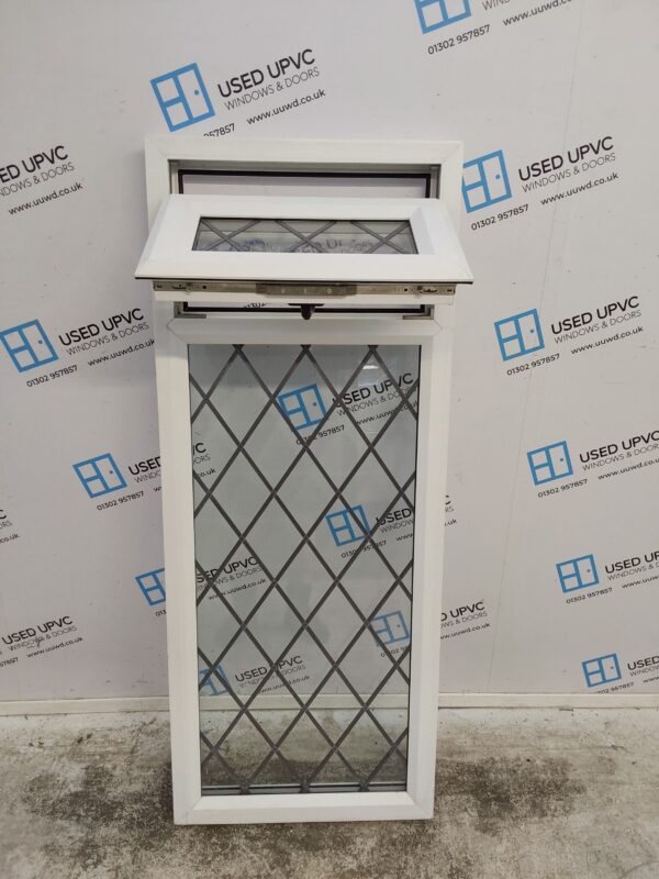 Used White Upvc Window 585mm x 1455mm C4W088 - Image 2