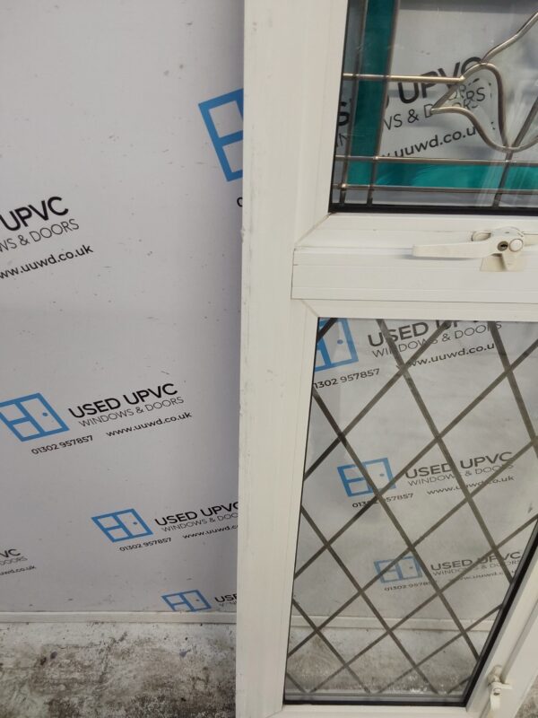 Used White Upvc Window 570mm x 1495mm C4W063 - Image 7