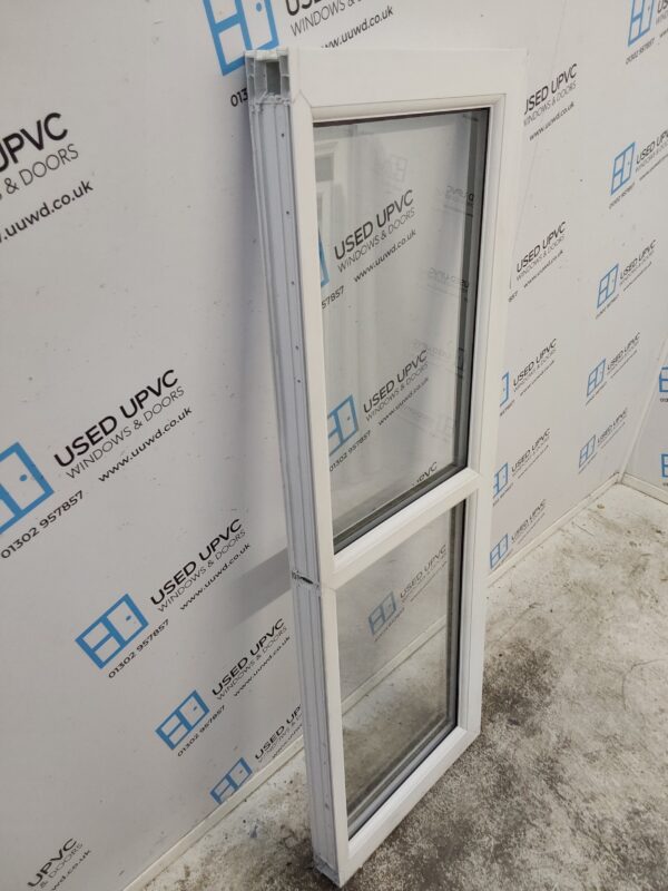 Used White Upvc Window 515mm x 1480mm C4W058 - Image 2