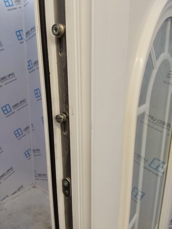 Used White Upvc Front Door 905mm x 2060mm (reduce to 885mm) 0188 - Image 4