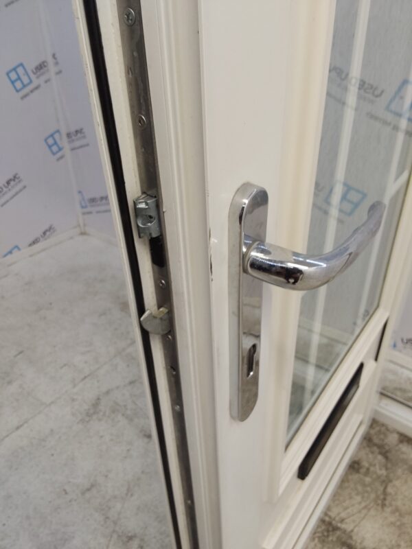 Used White Upvc Front Door 905mm x 2060mm (reduce to 885mm) 0188 - Image 5